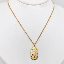 Load image into Gallery viewer, Zodiac Design Gold Plated 12 Constellation Pendant Necklace: Gemini