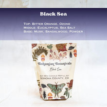 Load image into Gallery viewer, Black Sea Candle Refill Kit