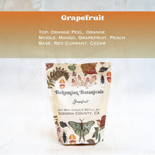 Load image into Gallery viewer, Grapefruit Candle Refill Kit