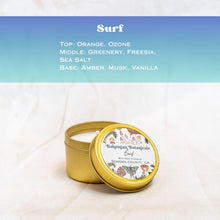 Load image into Gallery viewer, Surf Soy Wax Candle- 4oz Travel Tin