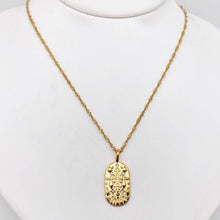 Load image into Gallery viewer, Zodiac Design Gold Plated 12 Constellation Pendant Necklace: Libra

