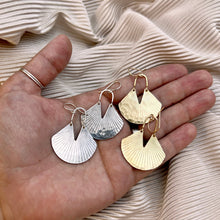 Load image into Gallery viewer, Handmade Truffle Earrings: Gold Finish
