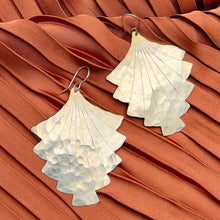 Load image into Gallery viewer, Handmade Flight Earrings: Silver Finish
