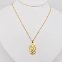 Load image into Gallery viewer, Zodiac Design Gold Plated 12 Constellation Pendant Necklace: Virgo
