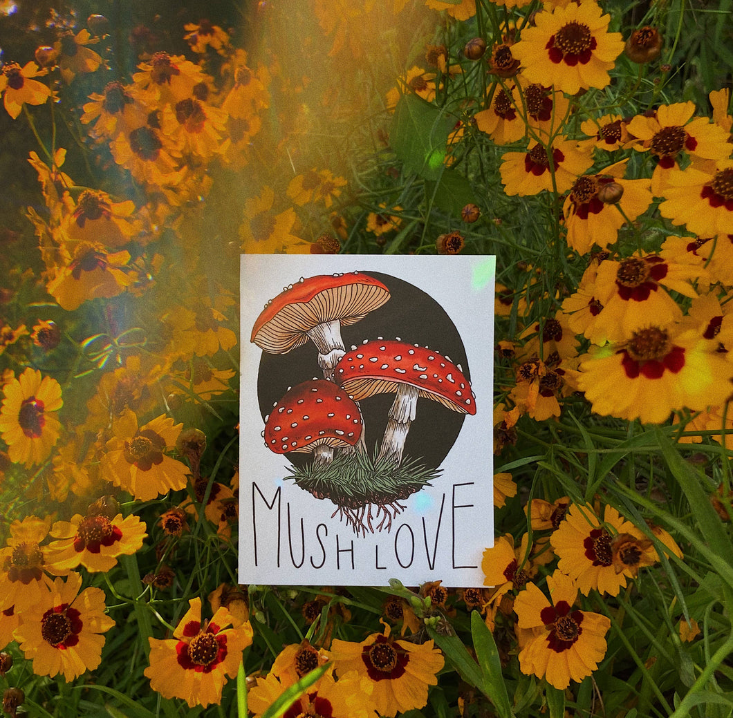 Mush Love Card