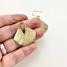 Load image into Gallery viewer, Handmade Truffle Earrings: Gold Finish
