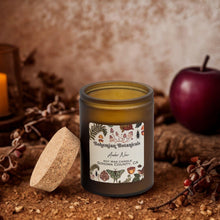 Load image into Gallery viewer, Amber Noir Soy Wax Candle- 12 oz Amber Glass Jar
