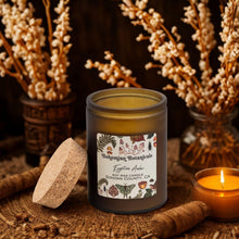 Load image into Gallery viewer, Egyptian Amber  Soy Wax Candle- 12 oz Amber Glass Jar
