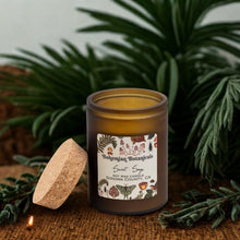 Load image into Gallery viewer, Sweet Sage Soy Wax Candle- 12 oz Amber Glass Jar
