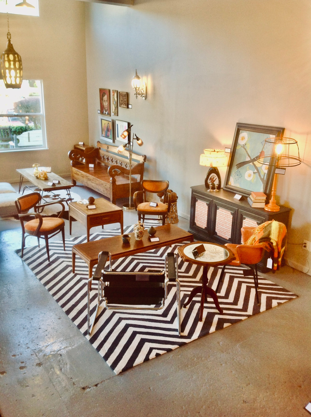 The original Boho Bungalow storefront on the Bohemian Highway in Occidental, California, opened by Faith Parker in 2012.