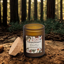 Load image into Gallery viewer, Redwood Forest Soy Wax Candle- 12 oz Amber Glass Jar
