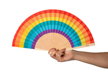 Load image into Gallery viewer, “Rainbow” fan
