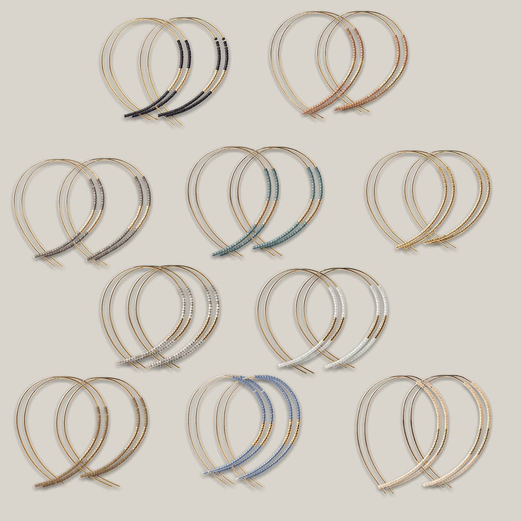 Norah Earring Pack-Gold