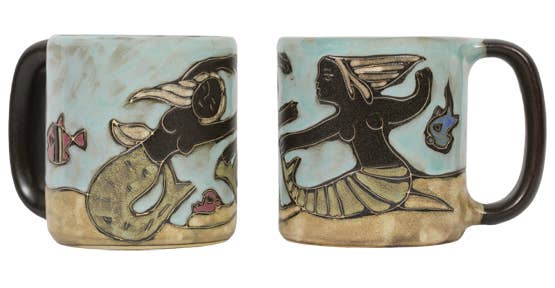 Mara Stoneware Mermaid Mug